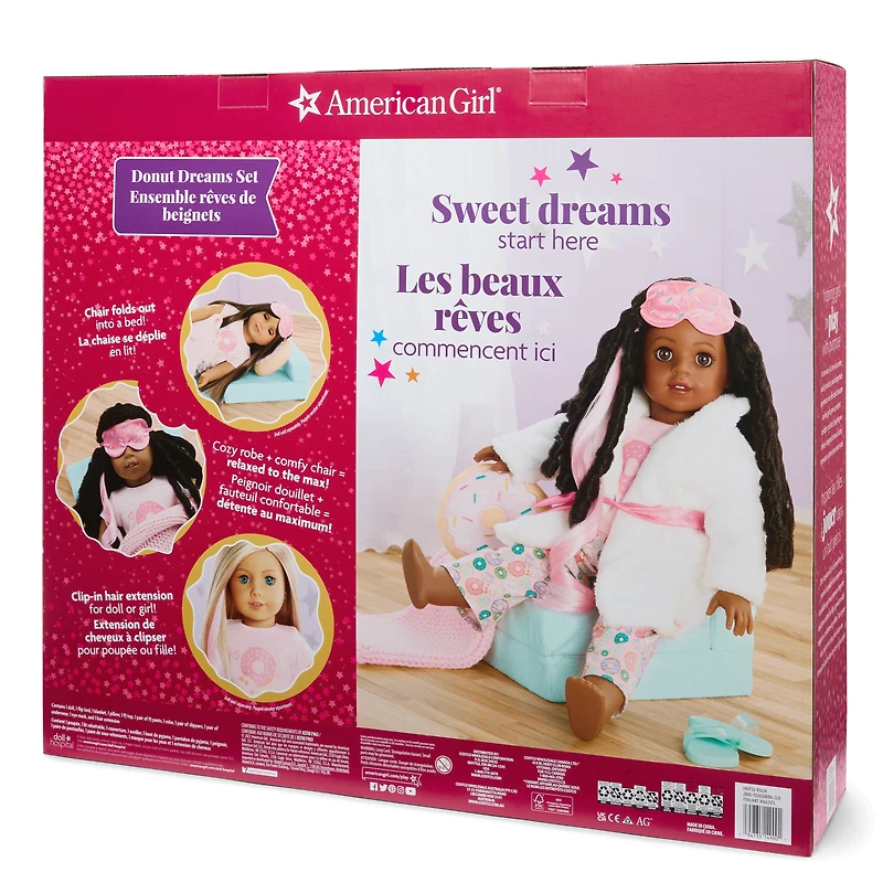 Truly Me™ #123 18-inch Doll & Donut Dreams Set