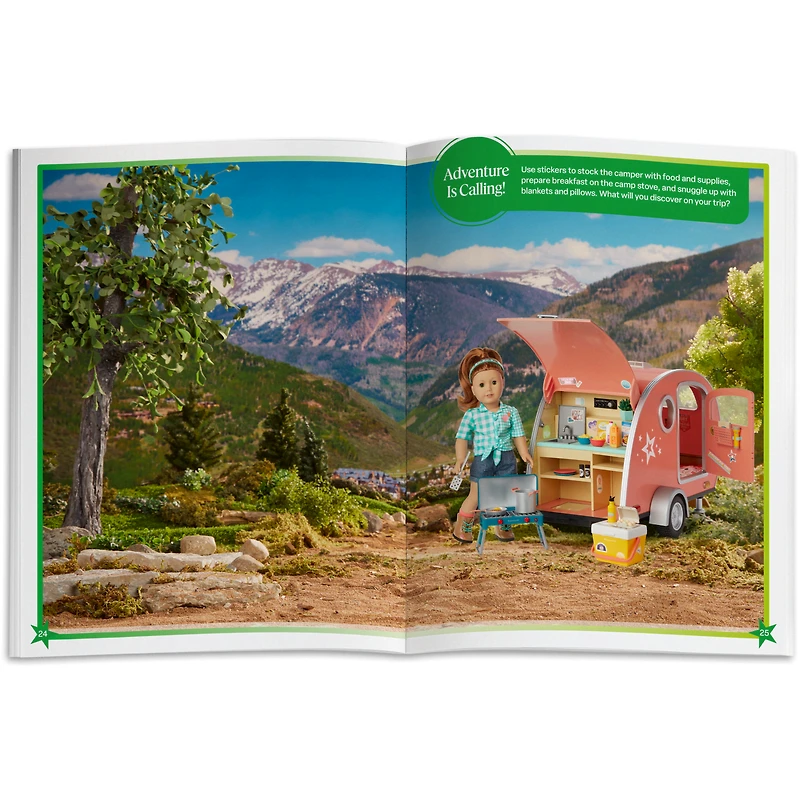 American Girl® Create Your World Sticker Book