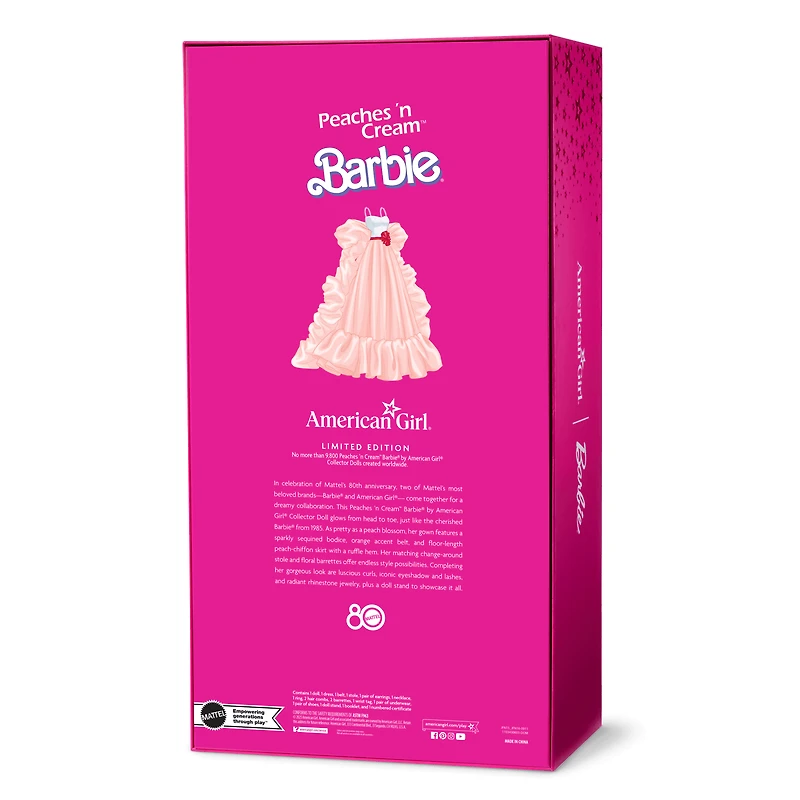 Peaches ’n Cream™ Barbie® by American Girl® Collector Doll