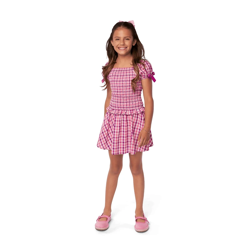Raquel’s™ Gingham Ruffle Outfit for Girls & 18-inch Dolls + Raquel Doll (Girl of the Year™ 2026)
