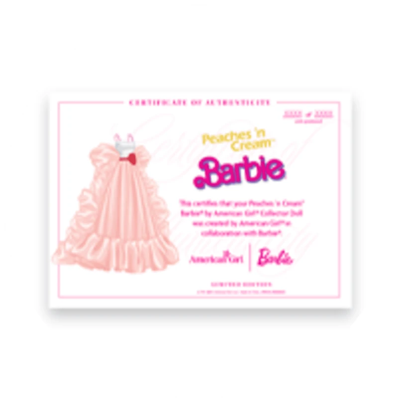 Peaches ’n Cream™ Barbie® by American Girl® Collector Doll