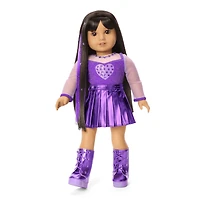 February Amethyst Bliss Outfit for 18-inch Dolls
