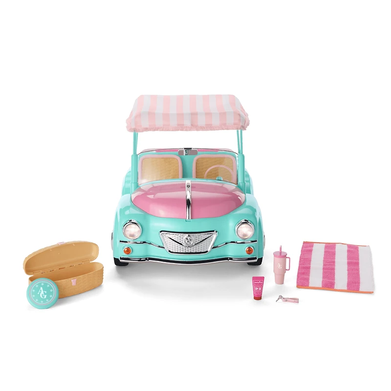 Raquel's™ Seaside Car for 18-inch Dolls (Girl of the Year™ 2026