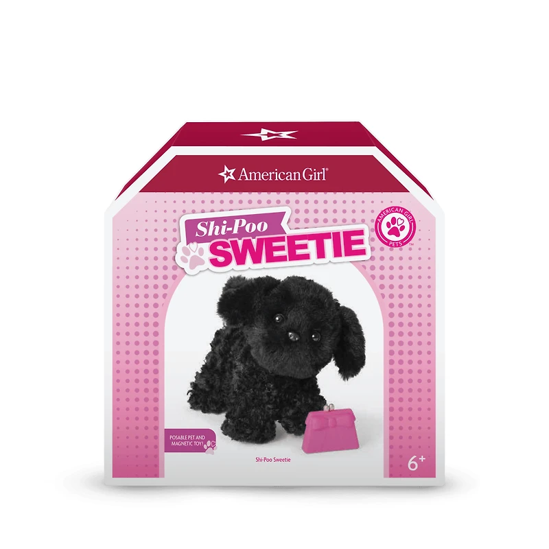 Shi-Poo Sweetie Dog for 18-inch Dolls