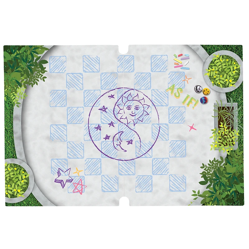 Isabel™ & Nicki's™ 2-in-1 Tennis Court & Skate Spot for 18-inch Dolls (Historical Characters