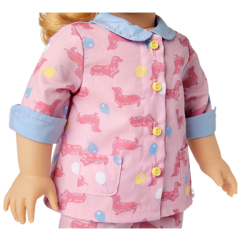 Maryellen’s™ Dachshund Pajamas for 18-inch Dolls (Historical Characters)