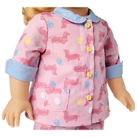 Maryellen’s™ Dachshund Pajamas for 18-inch Dolls (Historical Characters)