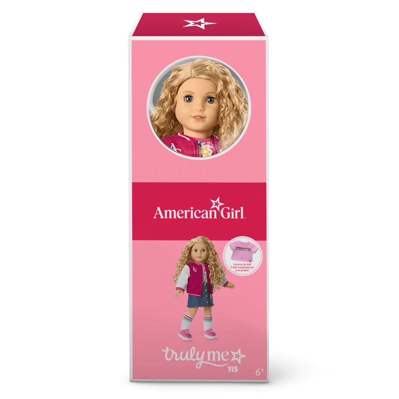Truly Me™ 18-inch Doll #115, Puppy, Mini Backpack & Accessories AG™ Star Squad Bundle