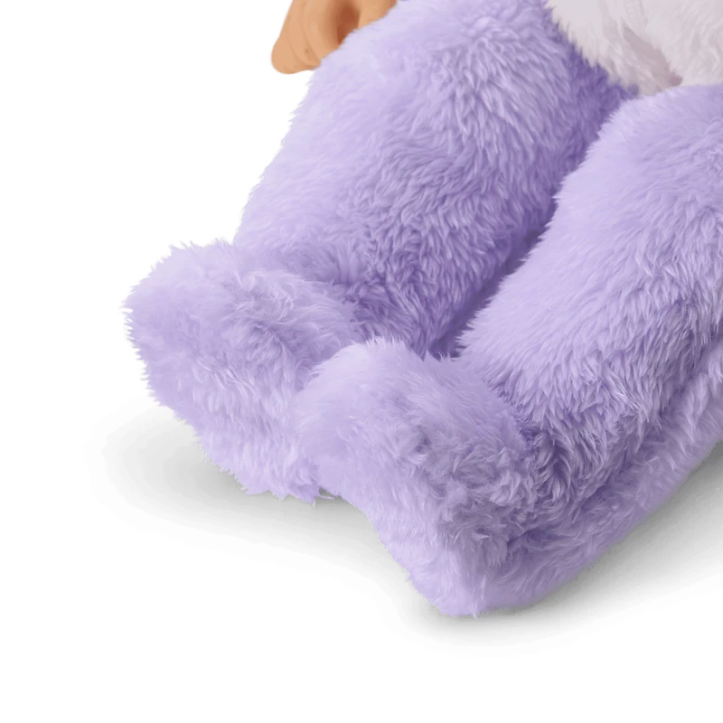 Lovable Lavender Bear One-Piece Outfit for Bitty Baby® Dolls