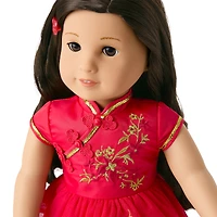Lunar New Year's Celebration Outfit for 18-inch Dolls