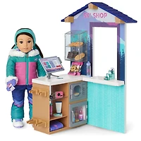 Ski & Snack Shop for 18-inch dolls