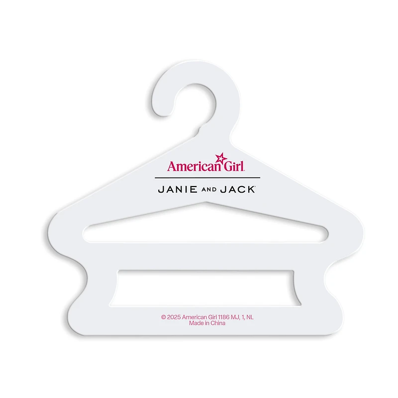 American Girl® x Janie and Jack Ruffles & Ribbon Blouse for 18-inch Dolls