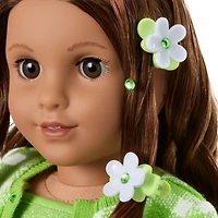 August Peridot Glow Outfit for 18-inch Dolls