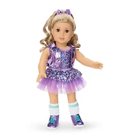 Truly Me™ #125 Doll & Dance All Day Set with curly blonde hair