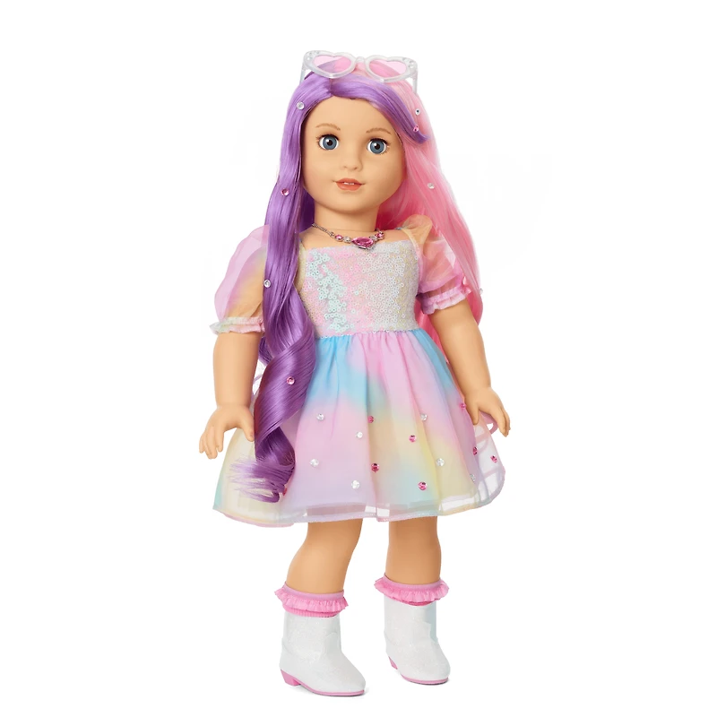 October Opal Obsession Outfit for 18-inch Dolls