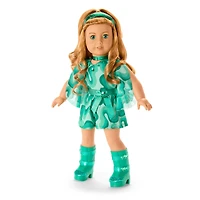 May Enchanting Emerald Outfit for 18-inch Dolls