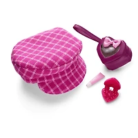 Pink & Preppy Outfit & We Heart Fashion Accessories for 18-inch Dolls