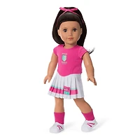 Raquel's™ Piney Point Pickleball Outfit for 18-inch Dolls (Girl of the Year™ 2026)