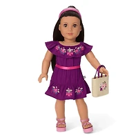 Raquel's™ Beach Party Dress for 18-inch Dolls (Girl of the Year™ 2026)