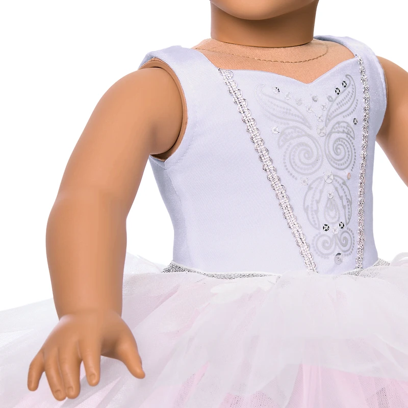 My First Ballet Recital Costume for 18-inch Dolls