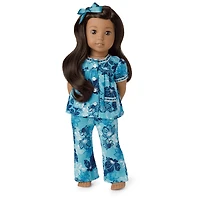 Nanea’s™ Floral Pajamas for 18-inch Dolls (Historical Characters)