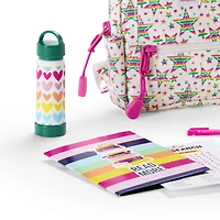Star Student Backpack Set for 18-inch Dolls