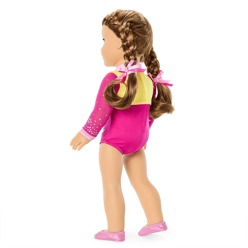 Lila's™ Gymnastics Competition Outfit for 18-inch Dolls (Girl of the Year™ 2024)