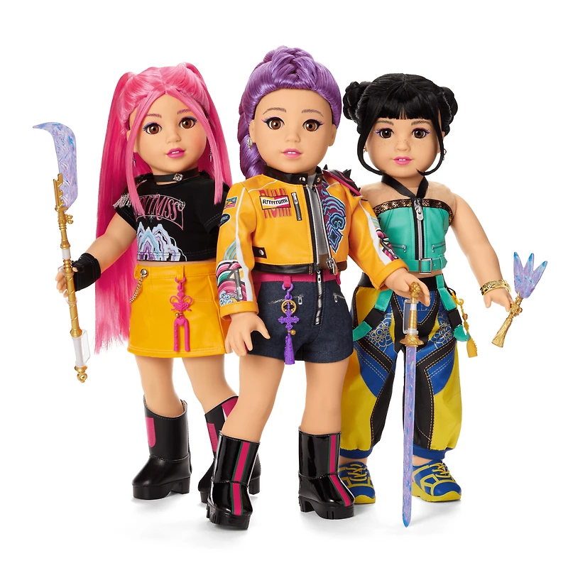 American Girl® x KPop Demon Hunters HUNTR/X Rumi 18-inch Doll