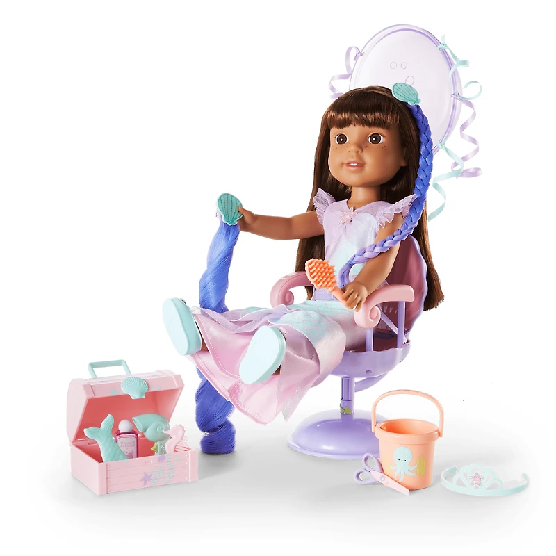 Seashell Salon Set for WellieWishers™ Dolls