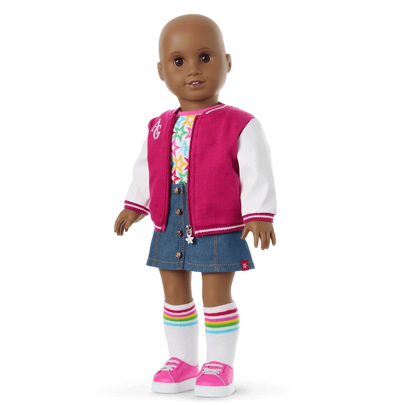 Truly Me™ 18-inch Doll #114, Puppy, Mini Backpack & Accessories AG™ Star Squad Bundle