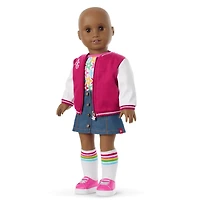 Truly Me™ 18-inch Doll #114, Puppy, Mini Backpack & Accessories AG™ Star Squad Bundle