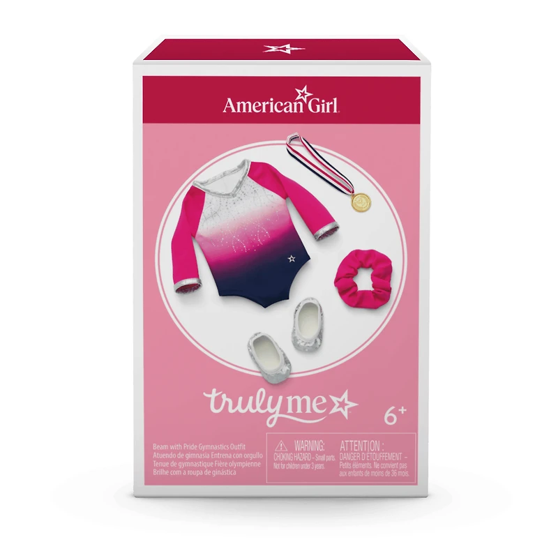 Dream Routine Gymnastics Set & Outfit for 18-inch Dolls