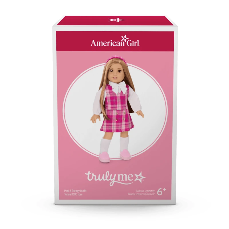 Pink & Preppy Outfit for 18-inch Dolls