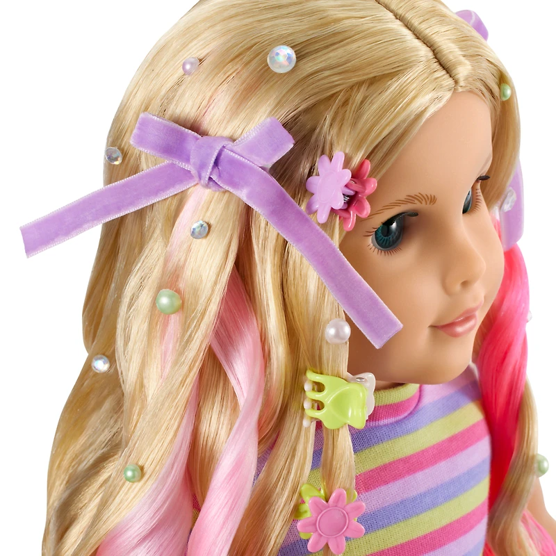 Long Hair Looks™ by Truly Me™ 18-inch Doll #133 & hair accessories