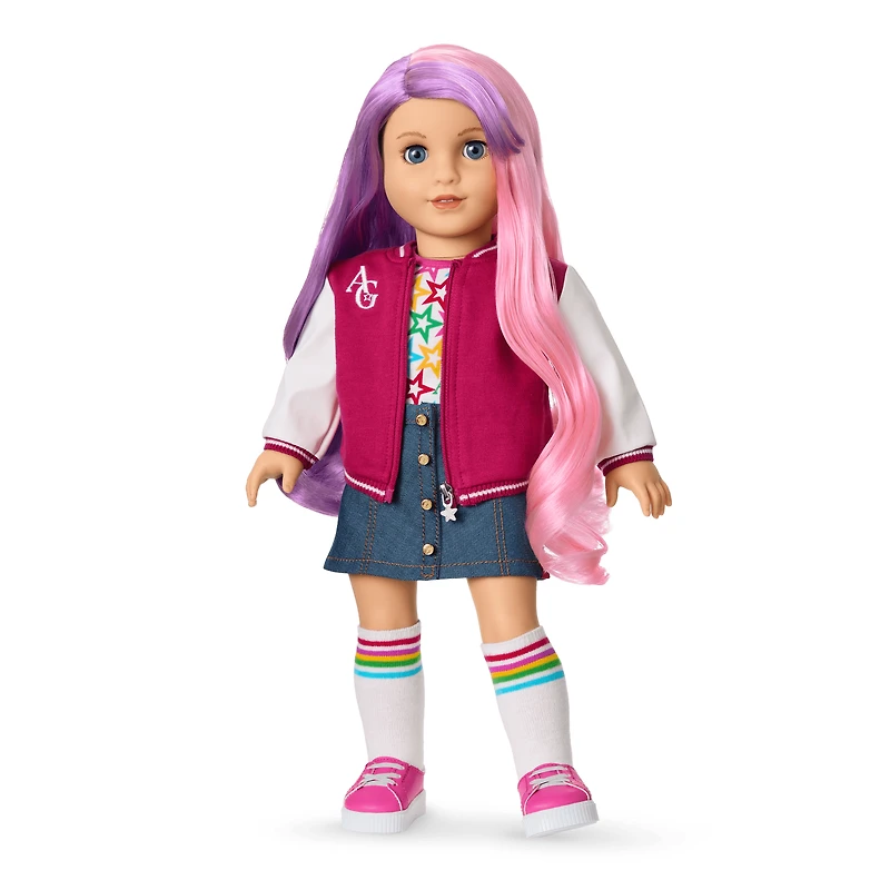 Truly Me™ 18-inch Doll #116, Puppy, Mini Backpack & Accessories AG™ Star Squad Bundle