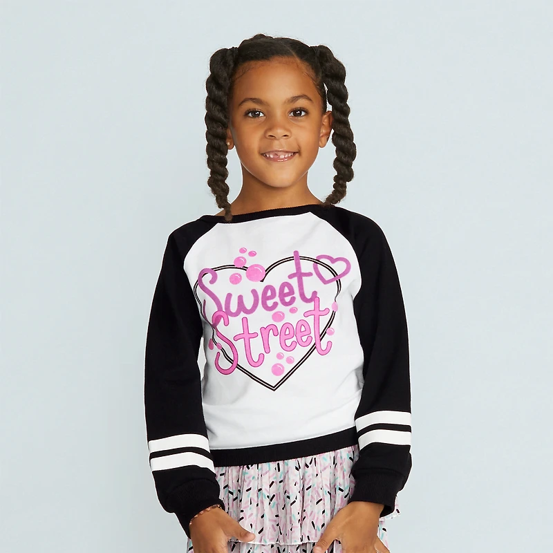 Sweet Street Sweatshirt for Girls