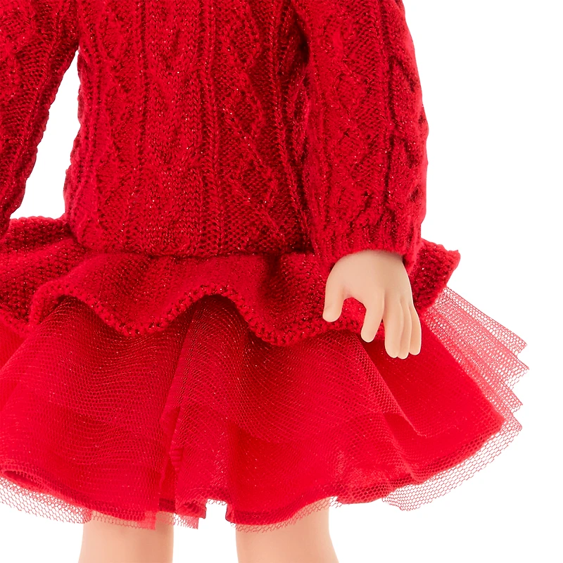 CRMSN SPARKLE DRESS-WW D