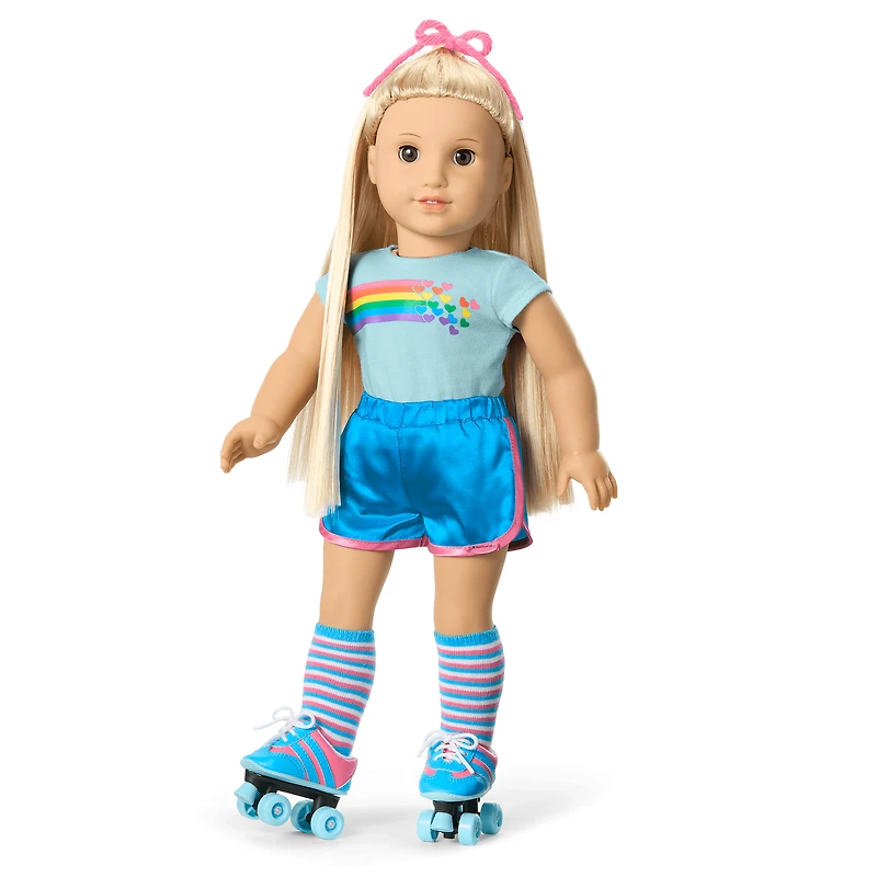 Julie’s™ Summer Skating Outfit for 18-inch Dolls (Historical Characters)