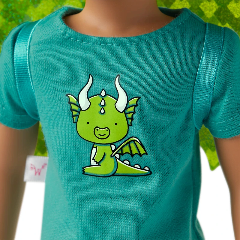 Bryant™ Doll, Book & Crisella™ the Dragon