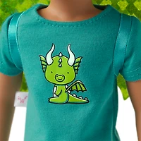 Bryant™ Doll, Book & Crisella™ the Dragon