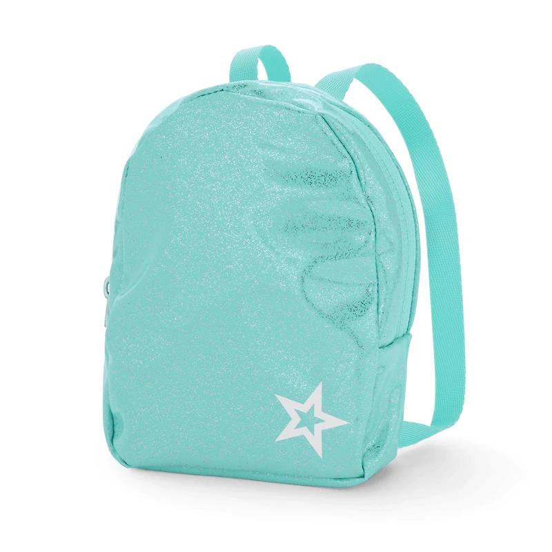 Glam Shimmering Ocean Outfit & Shimmering Sea Turtle Backpack & Accessory Set Bundle