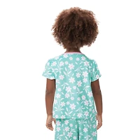Flower Fun PJs for Little Girls & Bitty Baby® Dolls