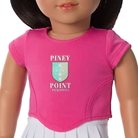 Raquel's™ Piney Point Pickleball Outfit for 18-inch Dolls (Girl of the Year™ 2026)