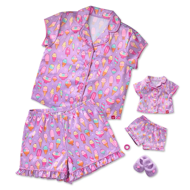 Sweet Dreams PJs for Girls & 18-inch Dolls