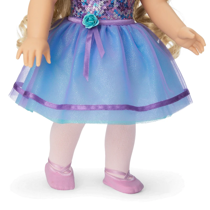 Truly Me™ #125 Doll & Dance All Day Set with curly blonde hair
