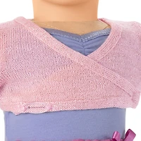 Plié Away Ballet Practice Outfit for 18-inch Dolls