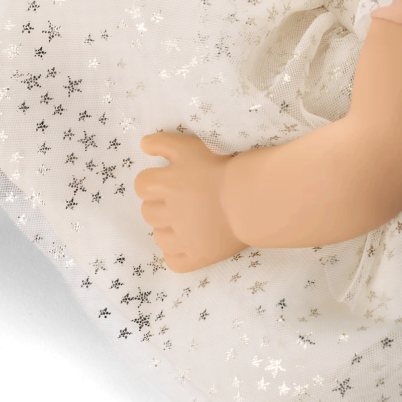 American Girl® x Janie and Jack Sparkly Cream Celebration Dress for Little Girls & Bitty Baby® Dolls