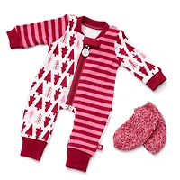 American Girl® x Hanna Andersson Holiday Treetops Pajamas for Little Girls & Bitty Baby® Dolls