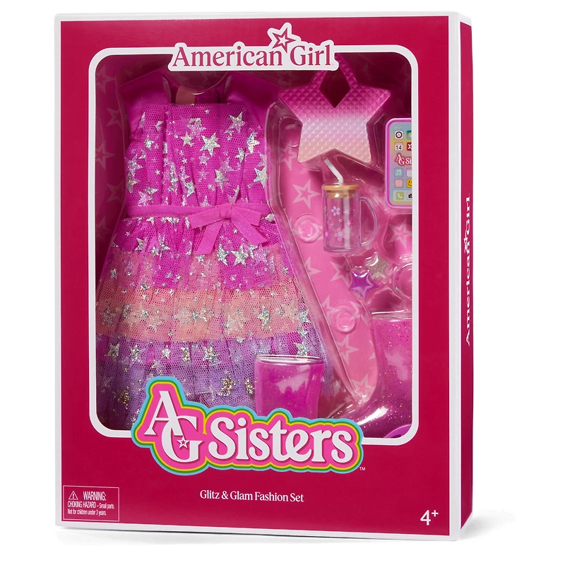 AG Sisters™ Glitz & Glam Fashion Set