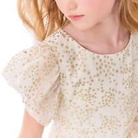 American Girl® x Janie and Jack Sparkly Cream Celebration Dress for Girls & 18-inch Dolls